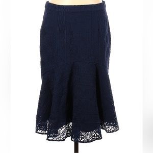 Rachel Parcell Navy Blue Skirt. Size M.